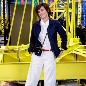 Inès de La Fressange au photocall du défilé Chanel Collection Femme Prêt-à-Porter Automne/Hiver 2026-2027 lors de la Fashion Week de Paris (PFW) au Grand Palais, à Paris, France, le 9 mars 2026. © Olivier Borde/Bestimage