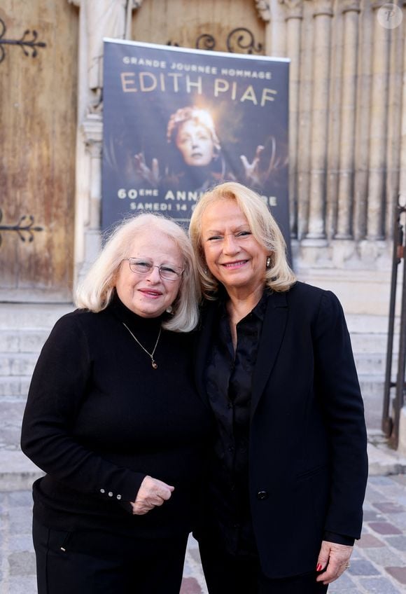 Exclusif - Christie Laume Lamboukas et Catherine Glavas Lamboukas, soeurs de Théo Sarapo et héritiéres de Edith Piaf
Journée hommage à Edith Piaf pour les 60 ans de sa disparition (1963-2023) en l'église de Saint Jean-Baptiste de Belleville. Aprés la messe un concert a été donné par Sophie Guerrier sur le parvis.
Paris, le 14 Octobre 2023. © Dominique Jacovides / Bestimage