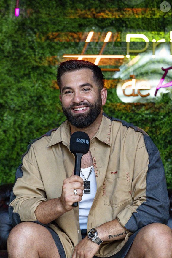Kendji Girac en concert lors du festival de musique du Printemps de Perouges au Chateau de Saint-Maurice-de-Remens le 29 juin 2025. © Sandrine Thesillat / PsNewZ / Bestimage