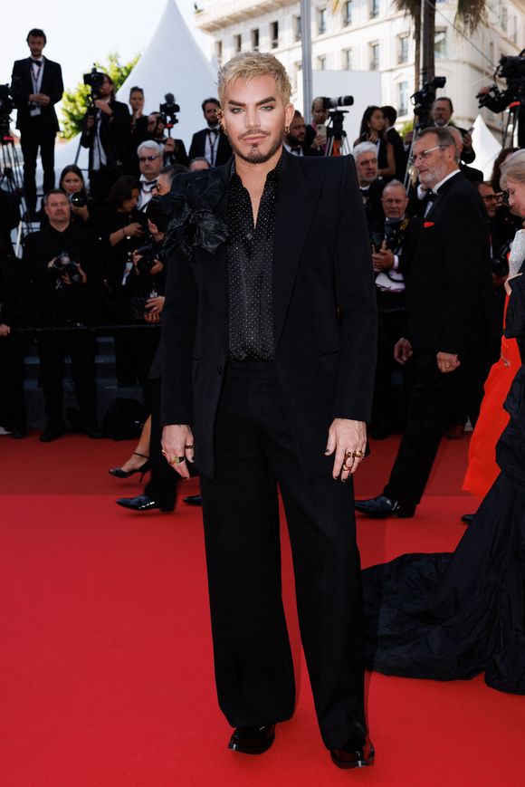 Adam Lambert - Montée des marches de la cérémonie de clôture du 78ème Festival International du Film de Cannes, au Palais des Festivals à Cannes. Le 24 mai 2025
© Jacovides-Moreau / Bestimage