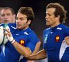 La perte de "Domi", le fougueux ailier du XV de France avait laissé tout le monde du rugby en deuil.

Le capitaine français Fabien Galthie (R) et Christophe Dominici pendant le troisième quart de finale de la Coupe du monde de rugby au Telstra Dome. La France a gagné 43-21 contre l'Irlande. © Christian Liewig/ABACA