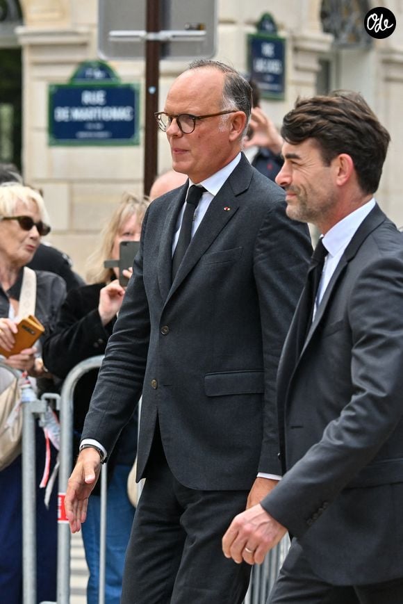 Édouard Philippe aux funérailles de B. Chirac à la basilique Sainte-Clotilde à Paris (7e) le 12 juin 2026. L’ancienne première dame de France est décédée le 5 juin 2026 à l’âge de 93 ans. 
© Jacovides / Liewig / Bestimage