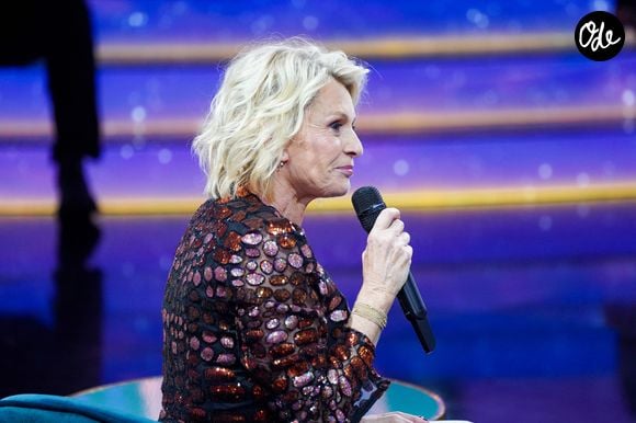 Sophie Davant lors de la soirée de lancement de la 39ème édition du Téléthon sur France 3 aux Studios du Lendit à Saint-Denis, France, le 5 décembre 2025. © Anne-Sophie Guebey/Bestimage