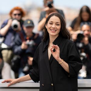 Marion Cotillard au photocall du film "Karma" lors du 79ème Festival International du Film de Cannes, France, le 16 mai 2026. © Jacovides-Moreau/Bestimage