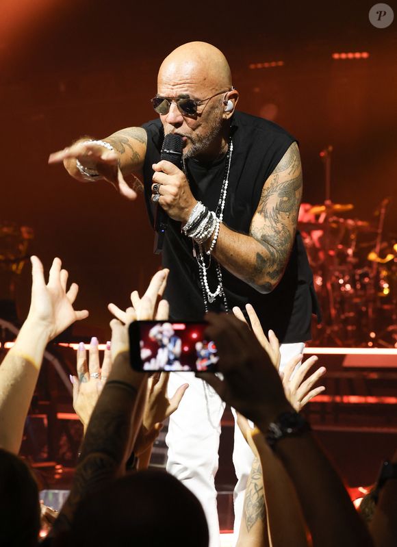 Exclusif - Pascal Obispo en concert à La Seine Musicale à Boulogne-Billancourt, le 19 octobre 2023. 

Photo : Coadic Guirec / Bestimage