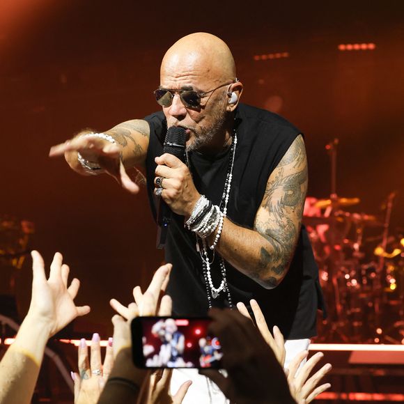 Exclusif - Pascal Obispo en concert à La Seine Musicale à Boulogne-Billancourt, le 19 octobre 2023. 

Photo : Coadic Guirec / Bestimage