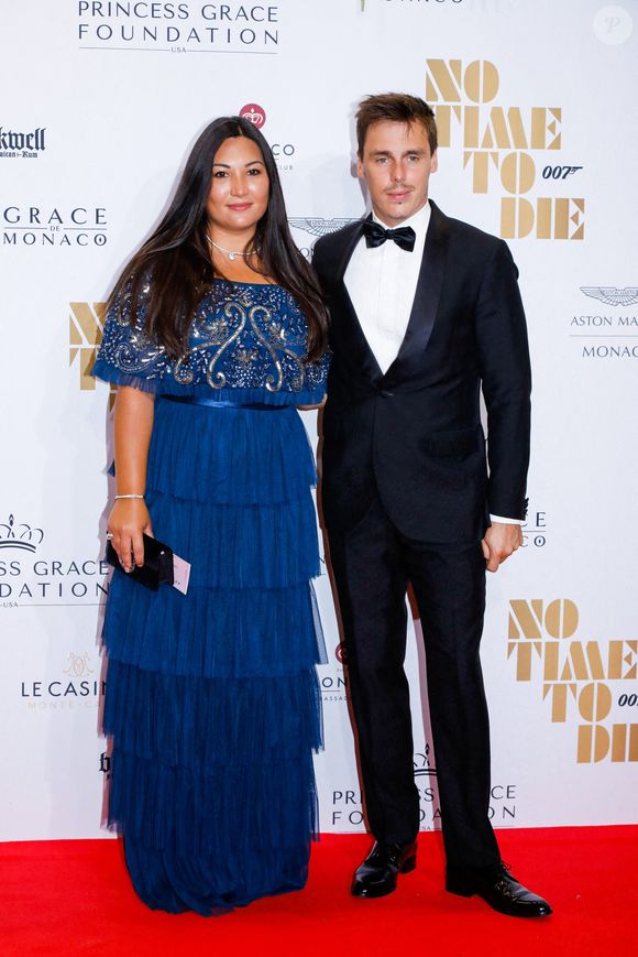 Louis Ducruet assiste à la première mondiale de No Time To Die, au Casino de Monaco, le 29 septembre 2021, à Monte-Carlo, Monaco. © Patrick Aventurier/ABACAPRESS.COM