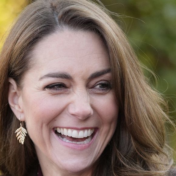 Catherine (Kate) Middleton, princesse de Galles, visite le centre communautaire de Southport, pour rencontrer les familles des victimes de l'attaque au couteau, le 10 octobre 2024. Julien Burton / Bestimage
