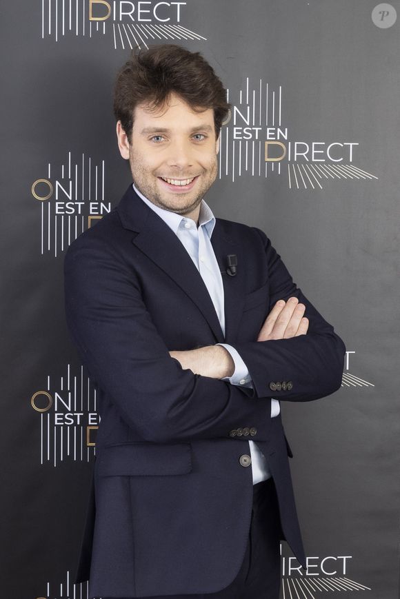 Exclusif - Benjamin Duhamel - Backstage de l'enregistrement de l'émission "On Est En Direct (OEED)", présentée par L.Ruquier et L.Salamé, et diffusée en direct le 2 avril sur France 2
© Jack Tribeca / Bestimage