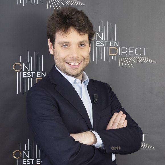 Exclusif - Benjamin Duhamel - Backstage de l'enregistrement de l'émission "On Est En Direct (OEED)", présentée par L.Ruquier et L.Salamé, et diffusée en direct le 2 avril sur France 2
© Jack Tribeca / Bestimage