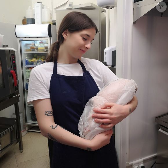 Sarah Mainguy, finaliste de "Top Chef" et jeune maman.