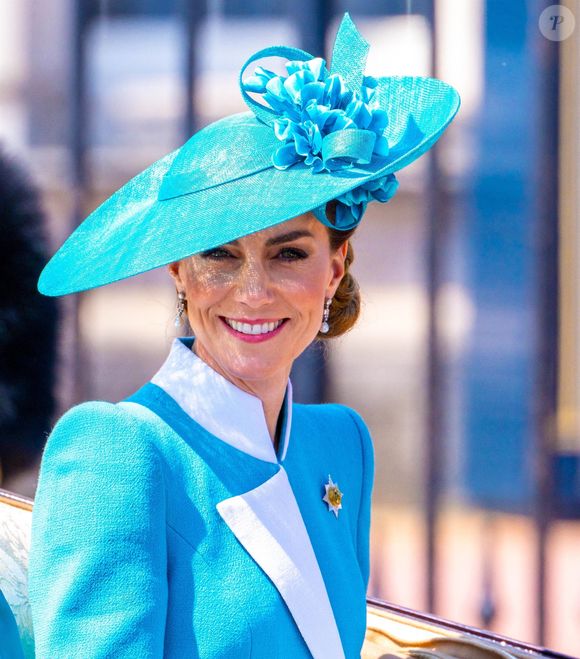 Les membres de la famille royale britannique arrivent à Buckingham Palace pour la cérémonie Trooping the Colour à Londres, le 14 juin 2025.  © Backgrid / Bestimage
