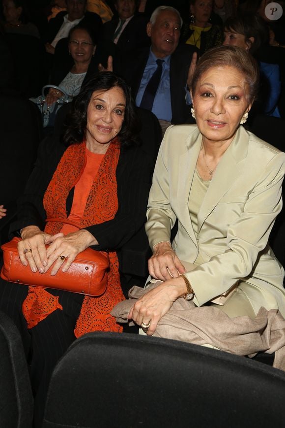 Albina du Boisrouvray, Farah Pahlavi - Première de "Talking to the Trees" à Paris le 5 juin 2014. (Mick Owen / Bestimage).