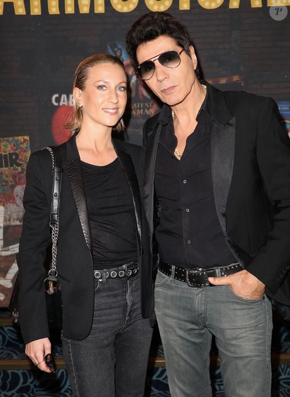Exclusif - Jean-Luc Lahaye et sa compagne Paola - Showcase du spectacle Starmusical aux Folies Bergère à Paris, France, le 14 mai 2024. 

© Coadic Guirec/Bestimage