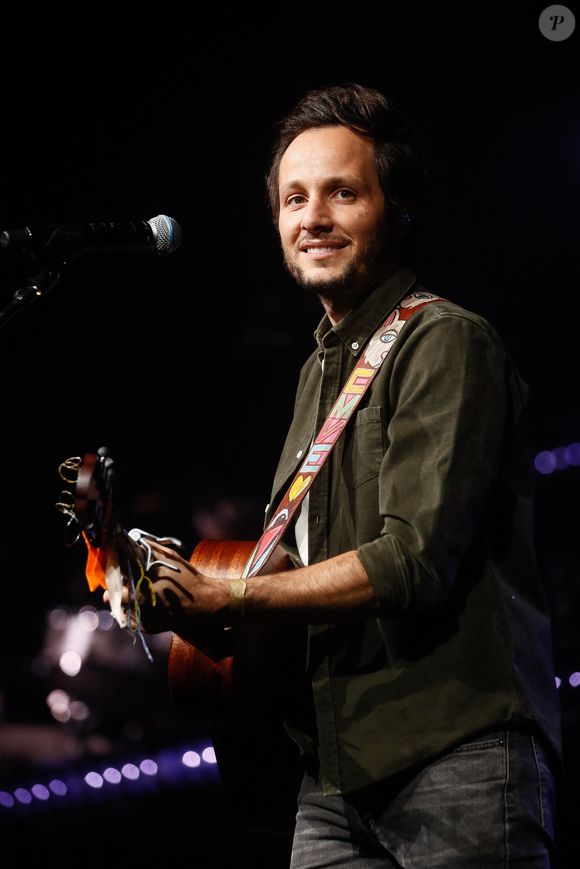 Vianney lors du Concert "Corsu Mezu Mezu" à la Défense Arena à Paris, France, le 28 octobre 2023.

© Christophe Clovis / Bestimage