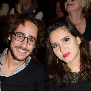 Thomas Hollande et Joyce Jonathan - People au concert de Celine Dion au POPB de Paris, le 29 novembre 2013.

AGENCE / BESTIMAGE