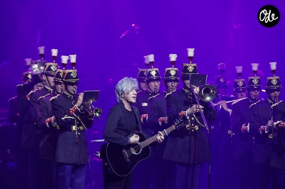 Nicola Sirkis lors du concert caritatif "Sentinelles d'un soir" au profit de l'association Bleuet de France à la salle Pleyel à Paris le 30 mai 2024.  © Jack Tribeca / Bestimage