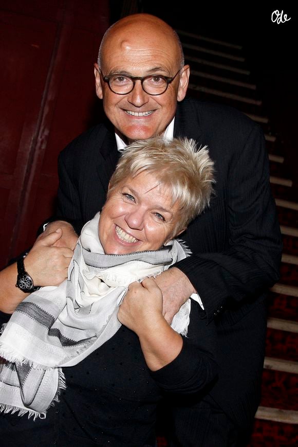 Mimie Mathy et son mari Benoist Gérard - portrait à Paris le 7 mars 2015.
Crédit : CEDRIC PERRIN / BESTIMAGE