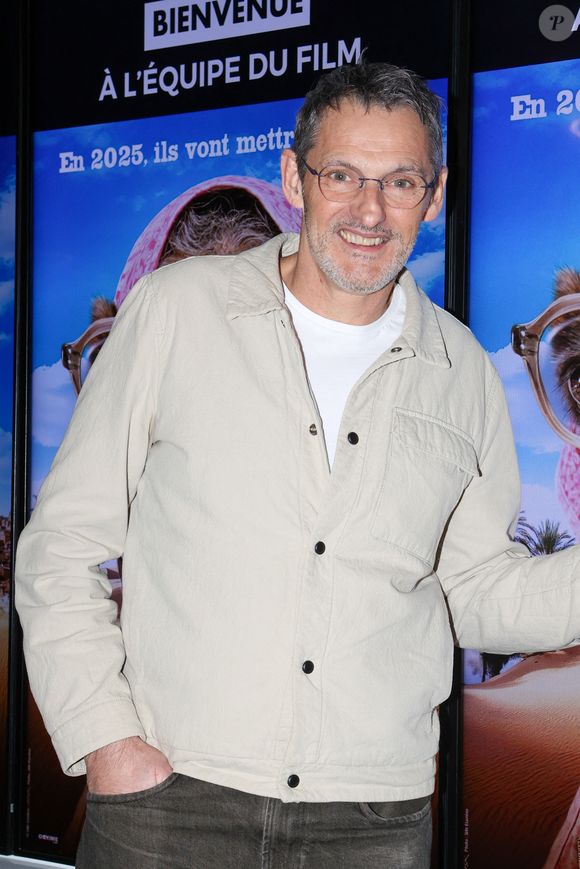 Exclusif - L' humoriste et comédien Vincent Dubois à l'avant-première du film "Les Bodin's partent en vrille", au cinéma CGR-Villenave-d'Ornon, Gironde, France, le 29 janvier 2025. © Jean-Marc Lhomer/Bestimage