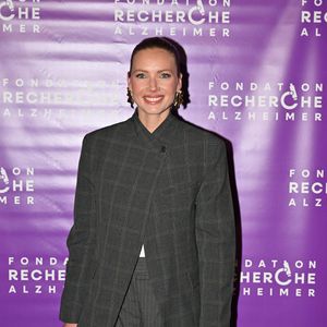 Amandine Petit lors du gala « Deux générations chantent pour la troisième » organisé par la Fondation pour la recherche sur la maladie d'Alzheimer à l'Olympia à Paris, en France, le 30 mars 2026. Photo de Christophe Meng / ABACAPRESS.COM