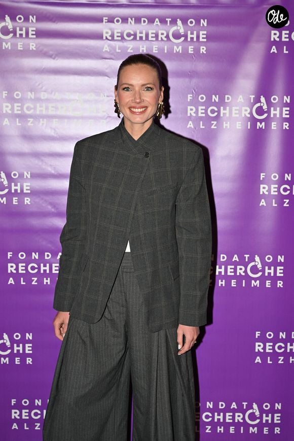 Amandine Petit lors du gala « Deux générations chantent pour la troisième » organisé par la Fondation pour la recherche sur la maladie d'Alzheimer à l'Olympia à Paris, en France, le 30 mars 2026. Photo de Christophe Meng / ABACAPRESS.COM