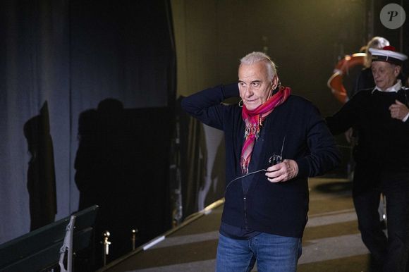 Exclusif - Michel Fugain à l'enregistrement de l'émission "La chanson secrète".

Photo : Guillaume Gaffiot-Cyril Moreau / Bestimage