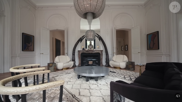 La magnifique maison de Lenny Kravitz à Paris filmée par "Architectural Digest", mai 2025.