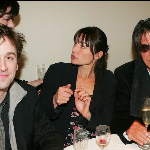 Thomas Dutronc, Sylvie Duval et Jacques Dutronc - 30ème cérémonie des César - dîner au Fouquet's