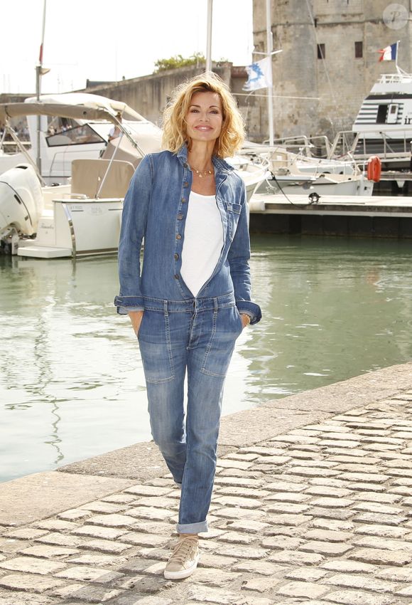 Ingrid Chauvin, actrice de "Demain nous appartient" - Photocall lors du Festival de la Fiction de La Rochelle. Le 18 septembre 2021
© Christophe Aubert via Bestimage
