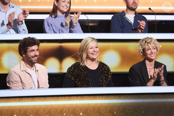 Exclusif - Agustín Galiana, Flavie Flament, Sara Mortensen - Enregistrement de l'émission "100% Logique", présentée par Cyril Féraud et diffusée le 12 avril 2025 sur France 2. Le 17 décembre 2024
© Cyril Moreau / Bestimage