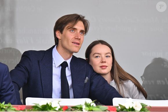 La princesse Alexandra de Hanovre et son fiancé Ben-Sylvester Strautmann - La famille princière assiste à la finale du Rolex Monte-Carlo Masters au Monte-Carlo Country Club de Monaco le 12 avril 2026

© Bruno Bebert / Bestimage