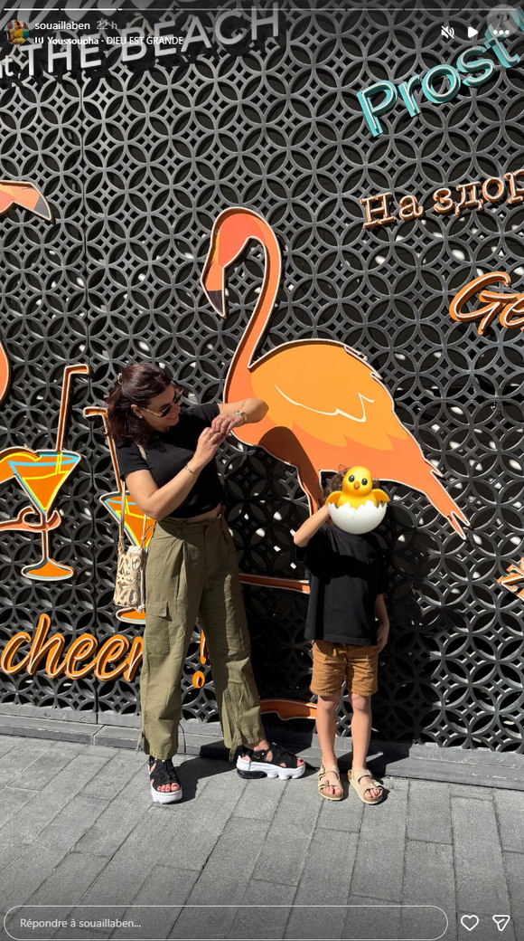 Souailla, la femme de Jimmy Mohamed, a quitté la France pour Dubaï avec leurs enfants.