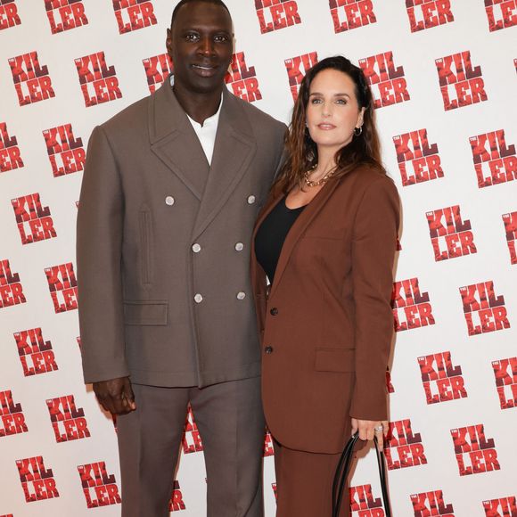 Omar Sy et Hélène Sy - Avant-première du film "The Killer" au cinéma Pathé Palace à Paris © Coadic Guirec / Olivier Borde / Bestimage