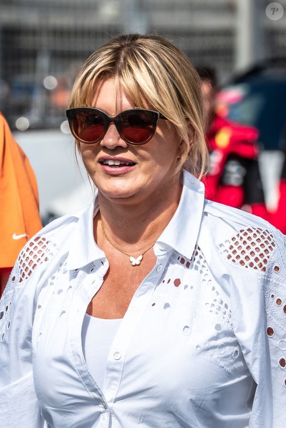 Corinna Schumacher lors du Grand Prix de Formule 1 (F1) de Zandvoort aux Pays-Bas, le 4 septembre 2022.