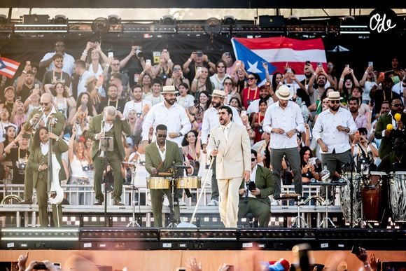 Bad Bunny (Benito Antonio Martinez Ocasio) à son concert de Milan juillet 2026 (Crédit Image : © Mirko Fava/IPA via ZUMA Press)