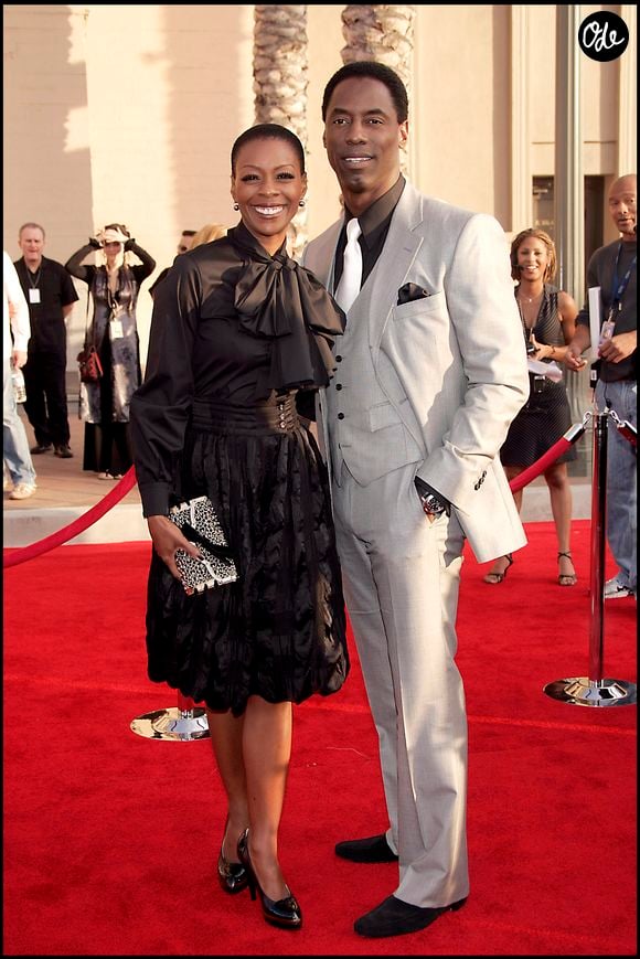 Isaiah Washington et son épouse lors de la cérémonie des American Music Awards 2006, à Los Angeles.
GOFF  / BESTIMAGE