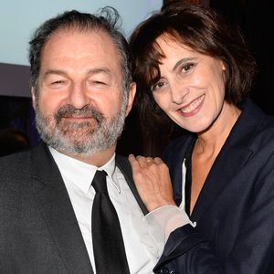 Exclusif - Denis Olivennes et Inès de la Fressange à la soirée des Distinctions de la FIDH (Fédération Internationale des Droits de l'Homme) à l'Hôtel de Ville à Paris, le 6 décembre 2016.

© Guirec Coadic / Bestimage