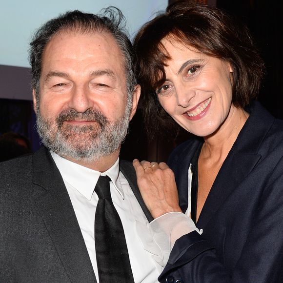 Exclusif - Denis Olivennes et Inès de la Fressange à la soirée des Distinctions de la FIDH (Fédération Internationale des Droits de l'Homme) à l'Hôtel de Ville à Paris, le 6 décembre 2016.

© Guirec Coadic / Bestimage