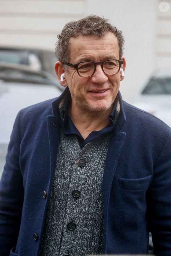 Dany Boon - Arrivées à l'enregistrement de l'émission "Vivement Dimanche", le 6 février 2024. © Christophe Clovis/Bestimage