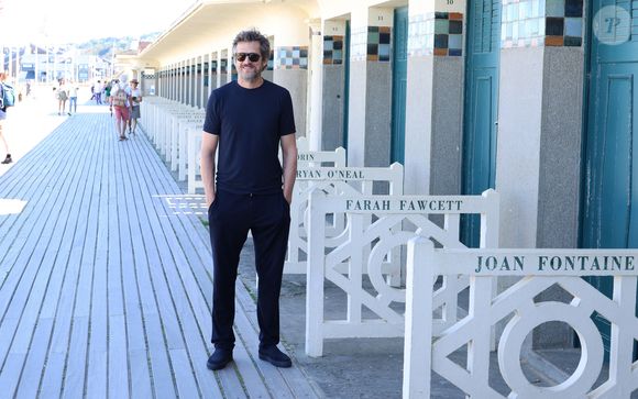 Guillaume Canet, président du jury, sur les Planches lors du 49ème Festival du Cinéma Américain de Deauville, le 4 septembre 2023. 
© Denis Guigenbourg / Bestimage