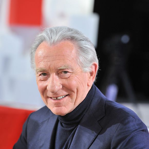 Exclusif - William Leymergie - Enregistrement de l'émission "Vivement Dimanche" présentée par M.Drucker et diffusée le 16 mai sur France 2. Le 22 avril 2021 © Guillaume Gaffiot / Bestimage