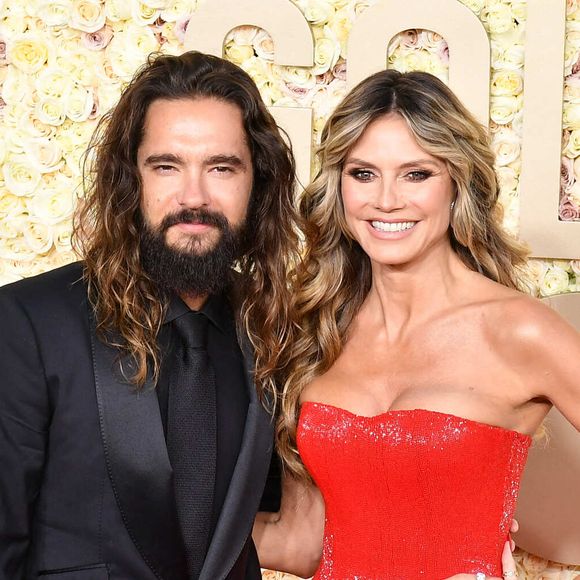 Le musicien de 35 ans et le mannequin de 52 ans sont mariés depuis 6 ans

Heidi Klum, Tom Kaulitz assistent à la 81ème édition des Golden Globe Awards au Beverly Hilton le 07 janvier 2024 à Beverly Hills, Los Angeles, CA, USA. Photo de Casey Flanigan/imageSPACE/SPUS/ABACAPRESS.COM