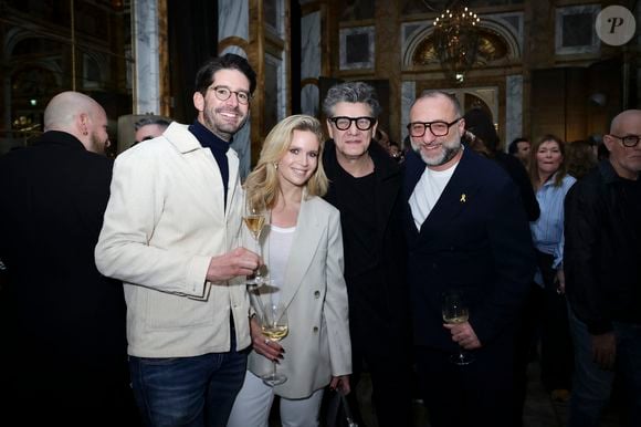 Charlotte Tapiro, Franck Tapiro, Marc Lavoine - Hélène in Paris présente son nouvel album à l'Hôtel de Crillon, A Rosewood Hotel à Paris le 4 février 2025.

© Jack Tribeca / Bestimage