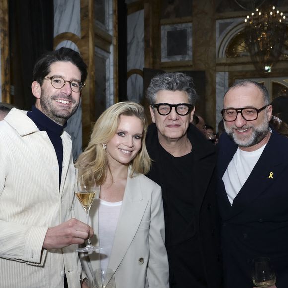 Charlotte Tapiro, Franck Tapiro, Marc Lavoine - Hélène in Paris présente son nouvel album à l'Hôtel de Crillon, A Rosewood Hotel à Paris le 4 février 2025.

© Jack Tribeca / Bestimage