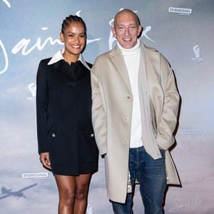 Narah Baptista, Vincent Cassel - Photo Call pour la 1ere de « St Ex »au Pathe Wepler à Paris le 19 novembre 2024. © Olivier Borde /Bestimage