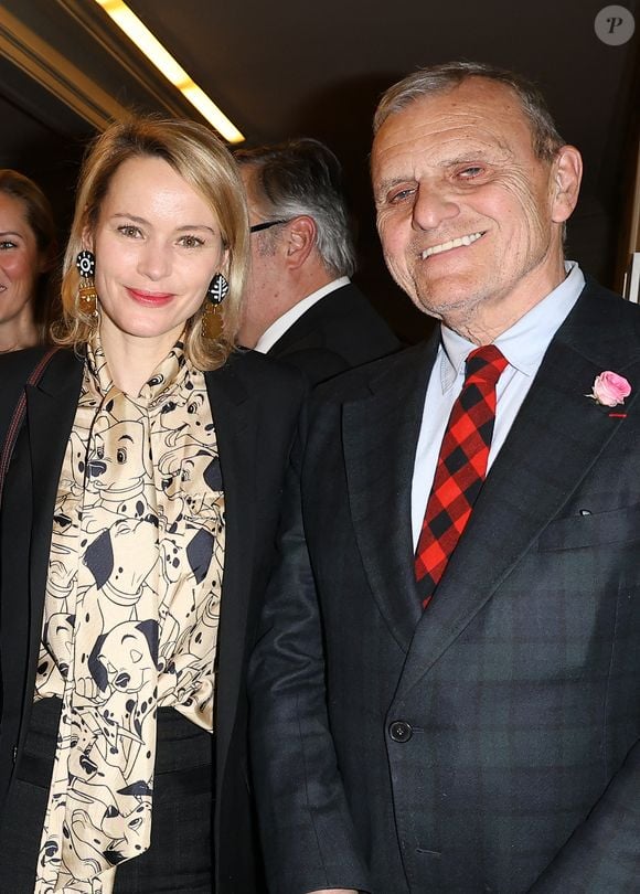 Jean-Charles de Castelbajac et sa femme Pauline de Drouas - Soirée "Les talents du coeur" au profit de l'association Mécénat Chirurgie Cardiaque à la salle Gaveau à Paris le 4 mars 2024. © Coadic Guirec/Bestimage