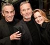 Audrey Crespo-Mara et Laurent Baffie se sont prêtés au jeu du face-à-face avec une première rencontre pour le moins mémorable. 

Exclusif - Thierry Ardisson, Laurent Baffie et Audrey Crespo-Mara - Laurent Baffie fête son succès littéraire "1 Million de livres vendus" aux Deux Magots à Paris. © Veeren/Bestimage