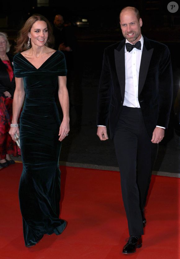 Le Prince et la Princesse de Galles assistent au Royal Variety Performance au Royal Albert Hall, Londres, Royaume-Uni, le 19 novembre 2025. Photo par Jonathan Buckmaster/WPA-Pool