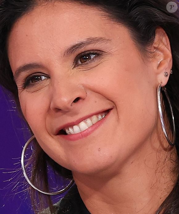 Apolline de Malherbe lors de la conférence de presse de rentrée BFM TV. - RMC du groupe Altice France à Paris, France, le 31 août 2023. © Coadic Guirec/Bestimage