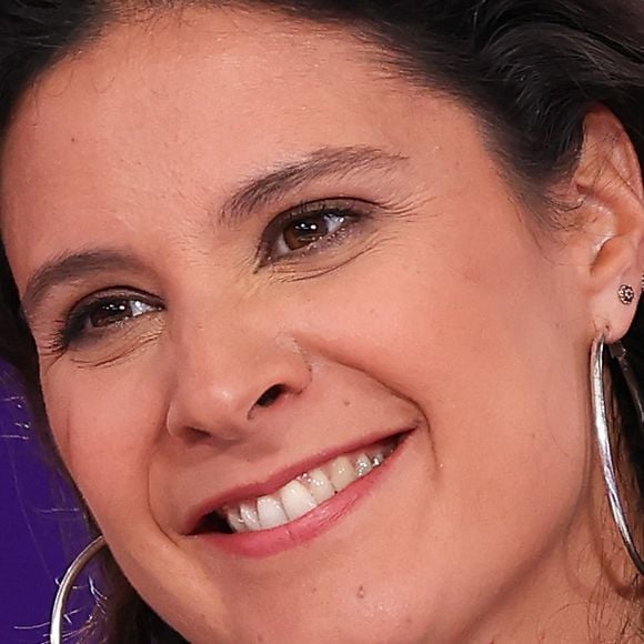 Apolline de Malherbe lors de la conférence de presse de rentrée BFM TV. - RMC du groupe Altice France à Paris, France, le 31 août 2023. © Coadic Guirec/Bestimage